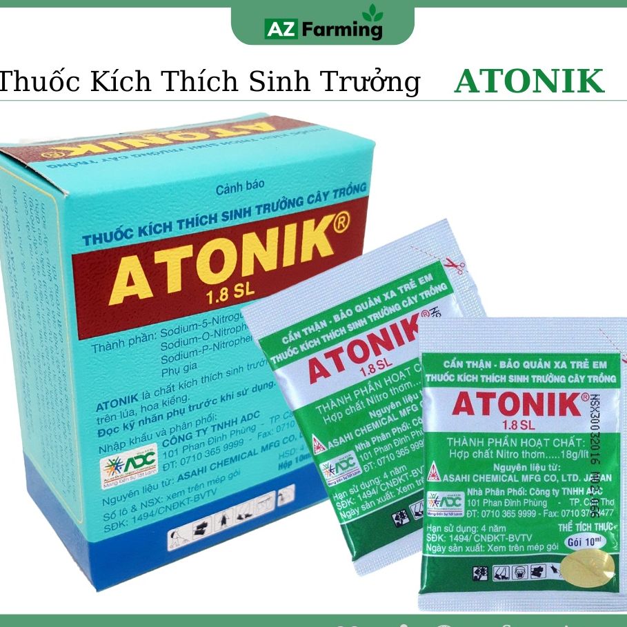 Combo 2 gói Atonik kích thích sinh trưởng cây trồng