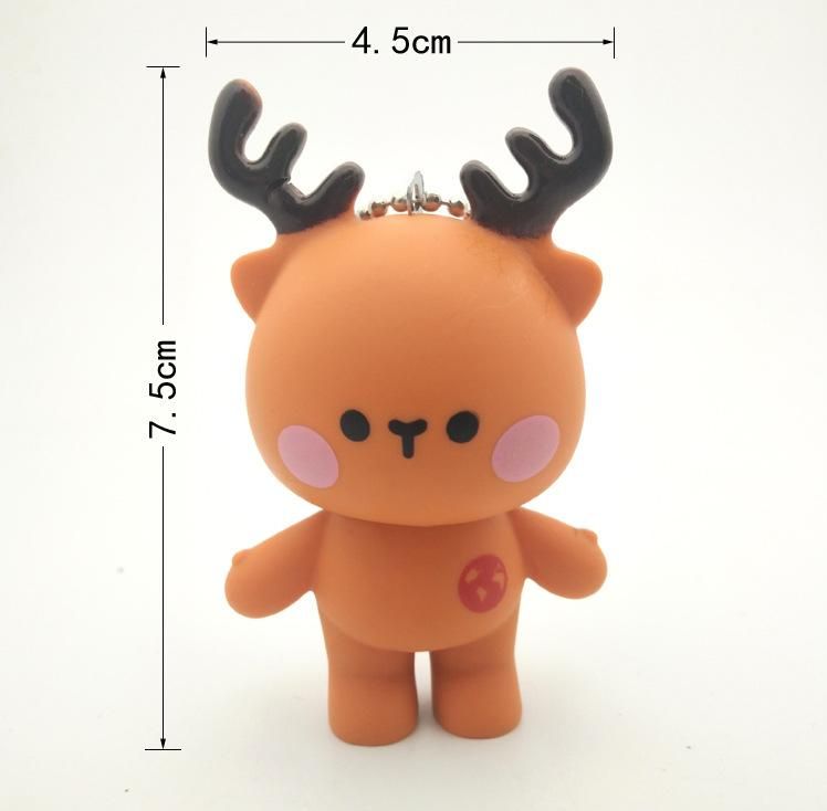 Móc Khóa Giáng sinh Deer Keychain - Mốc khóa xe Móc khóa xe cute móc khóa xe ô tô cực đỉnh.