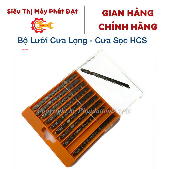 Bộ 10 lưỡi cưa lọng - cưa sọc cao cấp