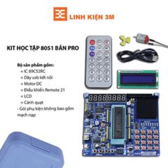 Kit học tập 8051 bản pro