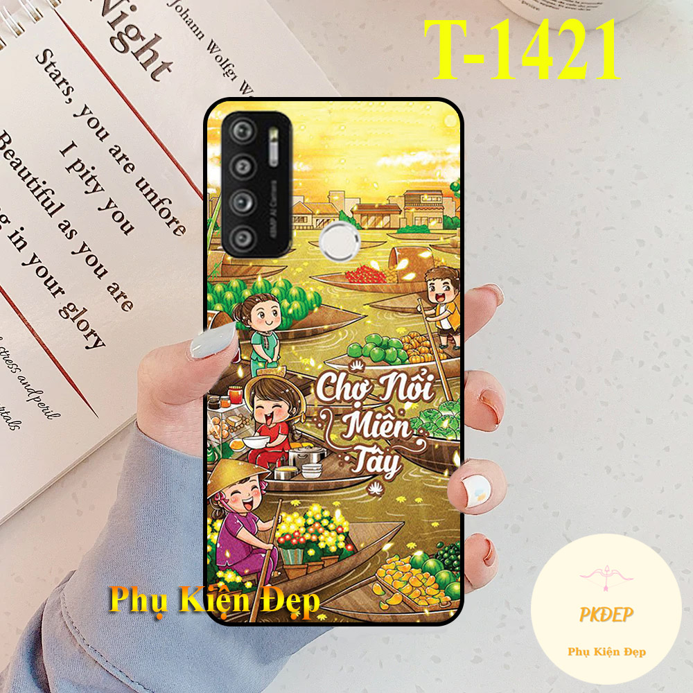 Ốp lưng Vsmart Live 4 dẻo đen in hình bộ ảnh ăn chơi Sài Gòn