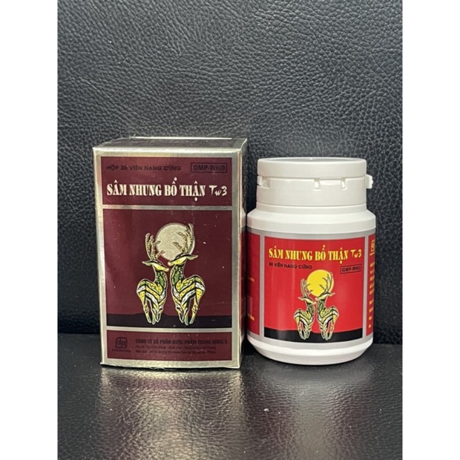 Sâm nhung bổ thận tw3 - hộp 30 viên