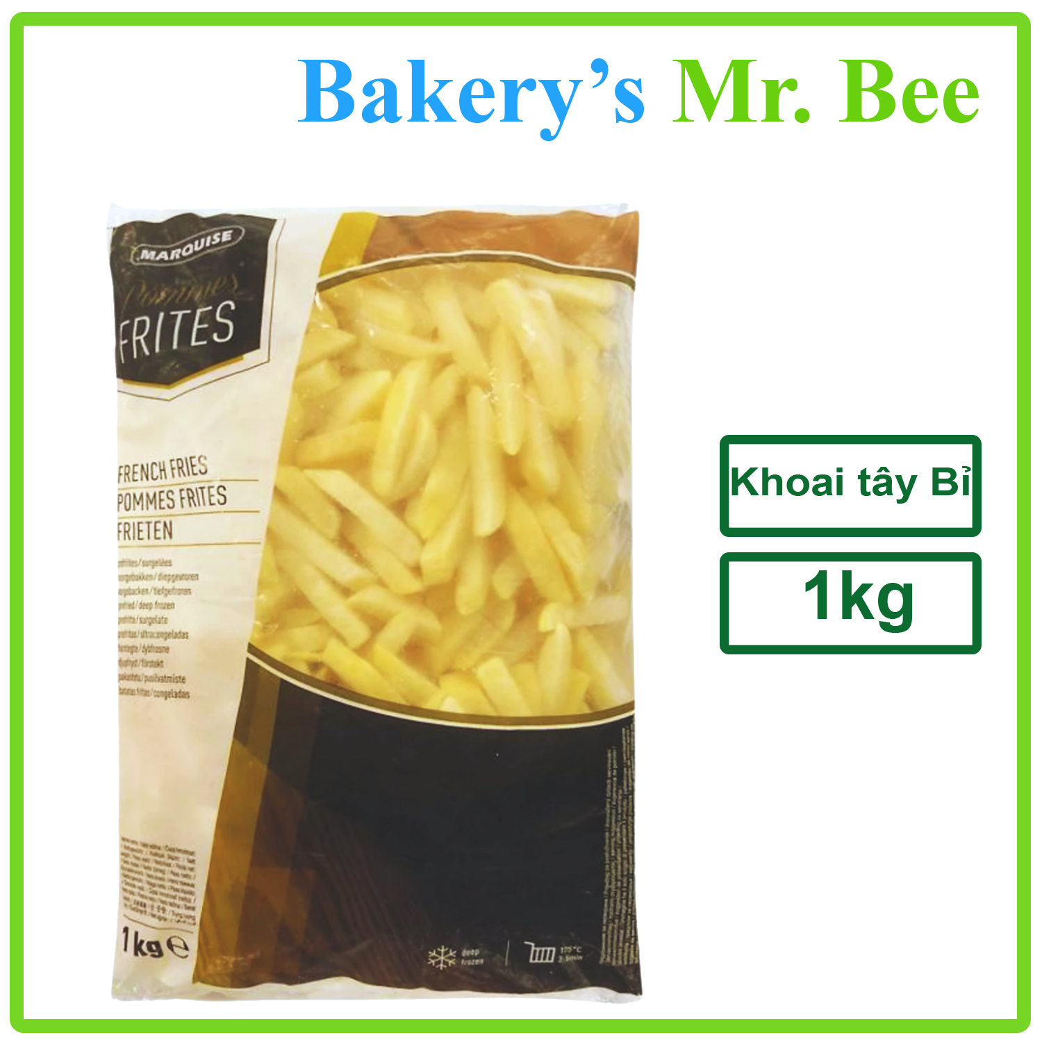 [Chỉ giao HCM] – Khoai Tây Chiên Marquise  Fries.– 1kg