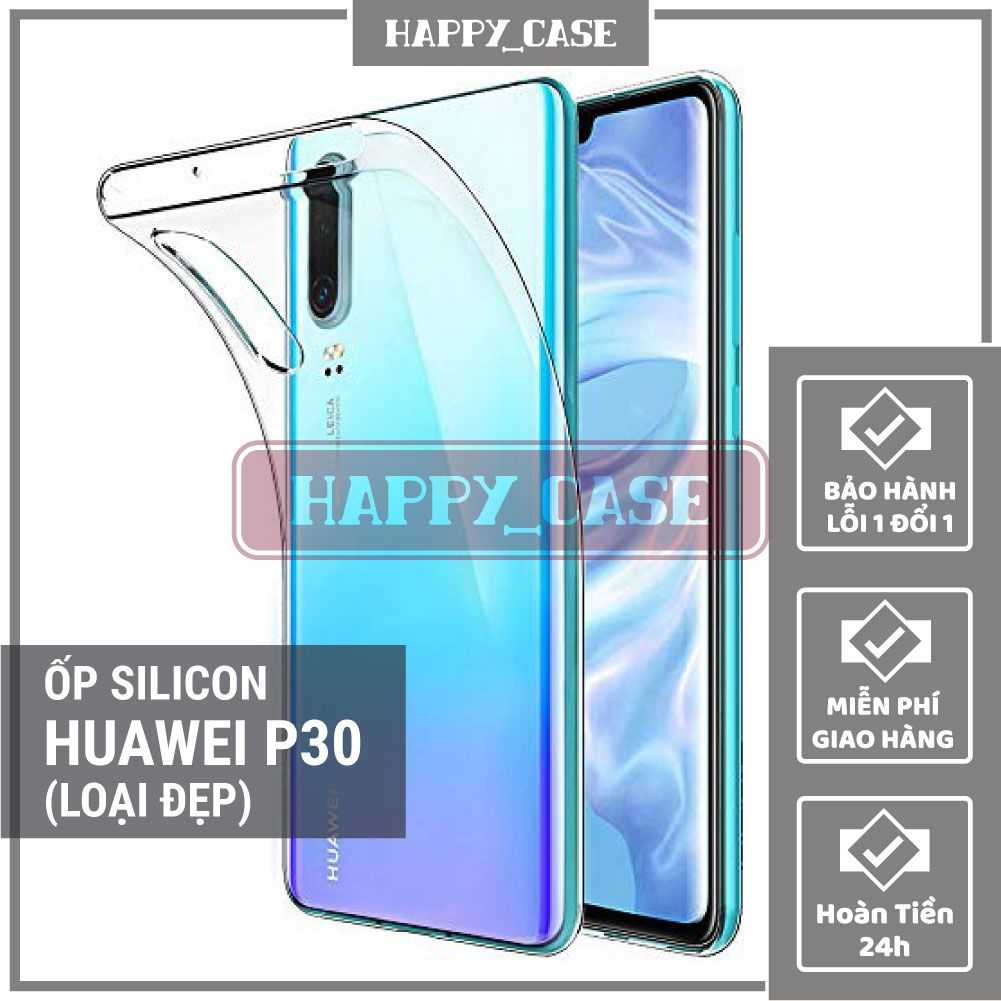 Ốp Lưng Điện Thoại Huawei P30 Thin Transparent Silicon