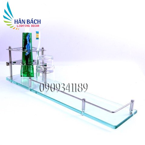 Kệ kiếng,kệ gương,kệ kính phòng tắm inox 304 HABALI