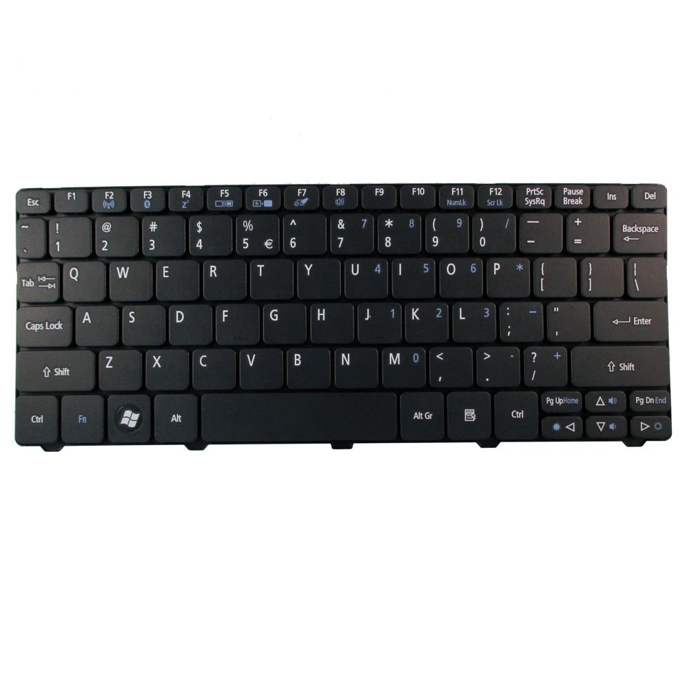Bàn phím laptop acer d255 white black