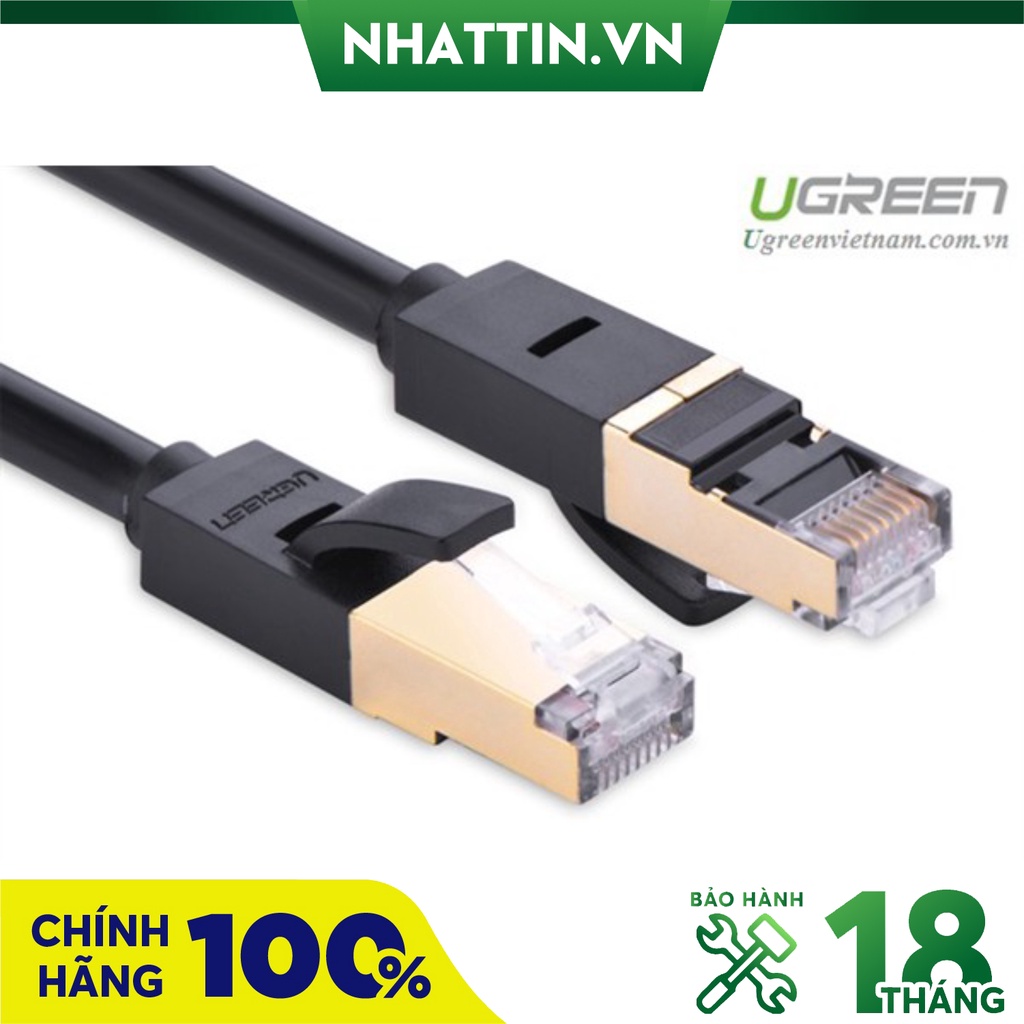 Cáp mạng đúc sẵn Cat7 tròn chính hãng Ugreen - Phân Phối Chính Hãng