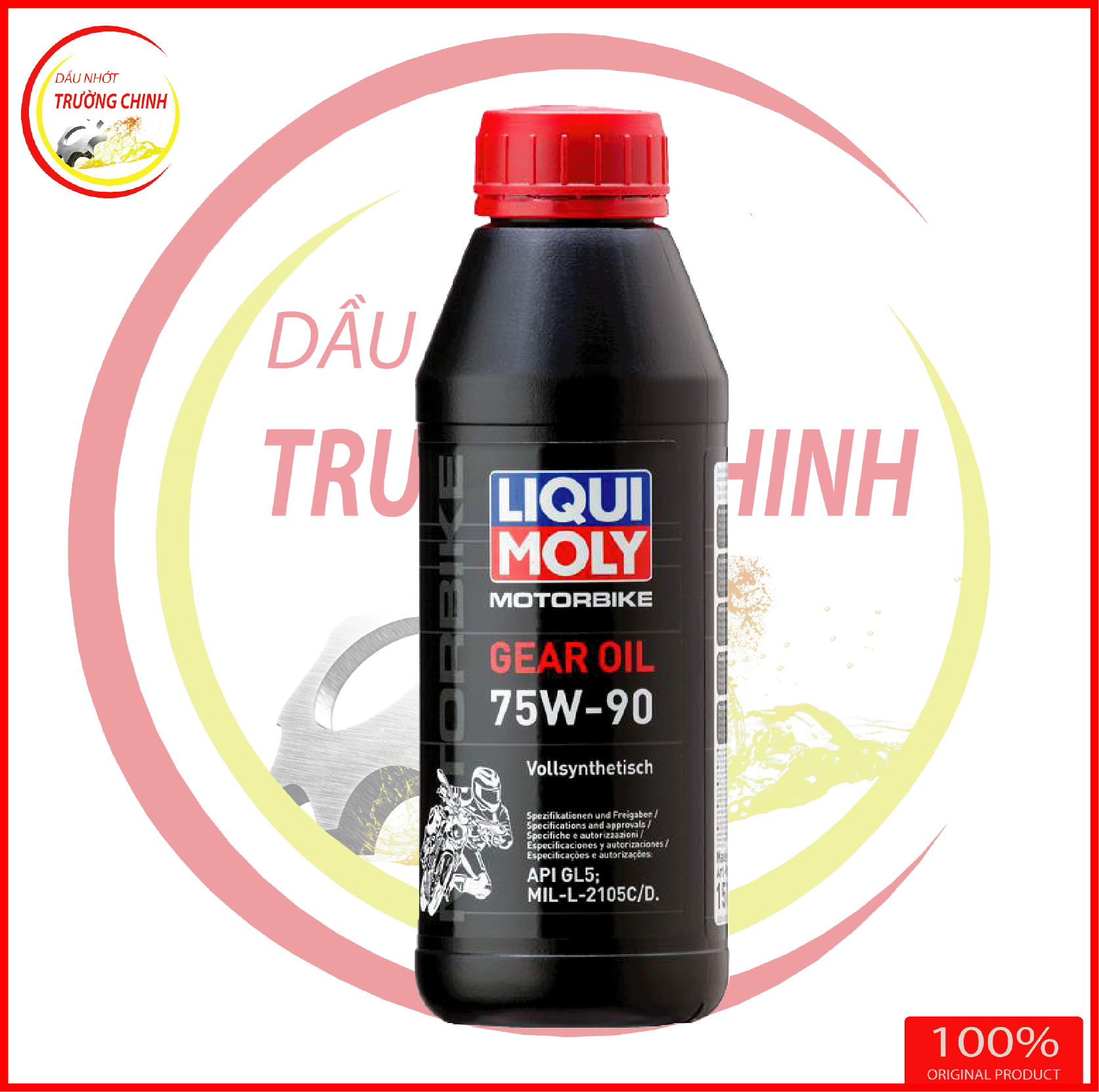 [HCM]NHỚT HỘP SỐ LIQUI MOLY GEAR OIL 75W-90  500ML
