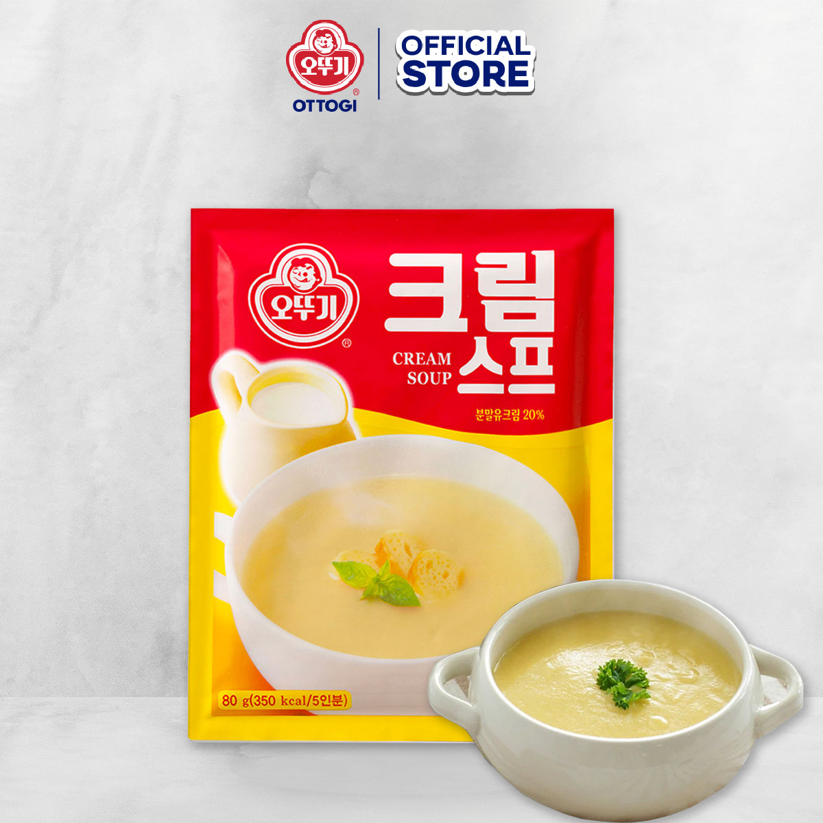 Súp kem ăn liền ottogi 80g