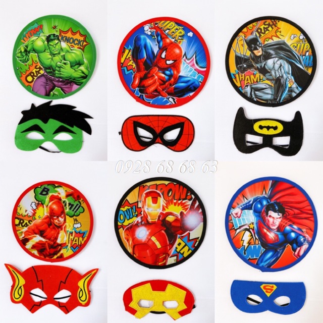 Set mặt nạ khiên siêu nhân samkids