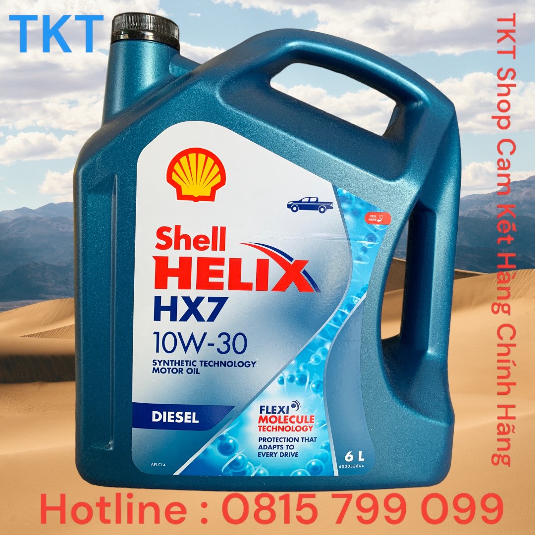 Shell HELIX HX7 10W30 6L