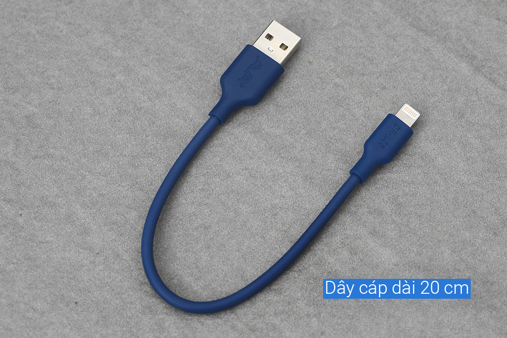 Dây sạc iphone - cáp lightning 20cm ava+ dr-l05