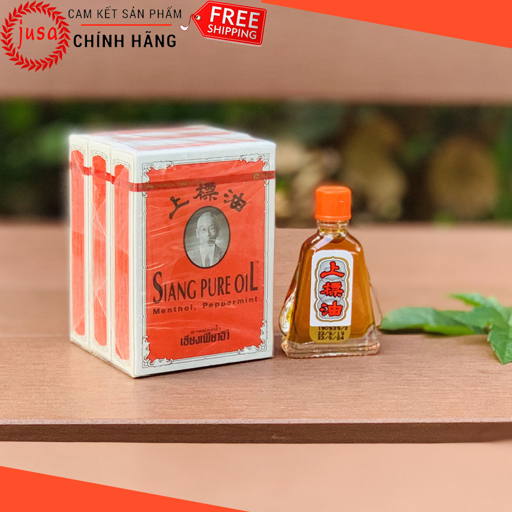 [ Hot Sale ] Combo 6 Chai Dầu Đỏ Thái Lan Oil 3cc ( Nhập Khẩu Thái Lan Hộp Chữ Đen ) - Junsam