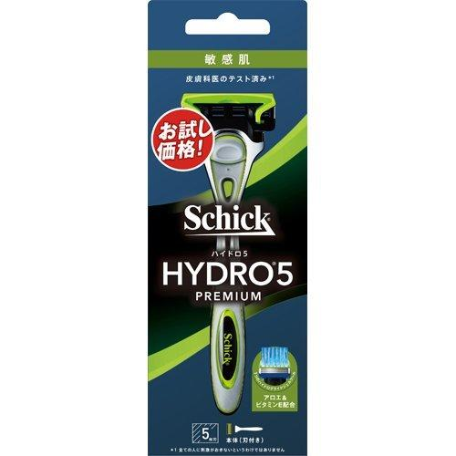 Dao cạo râu Schick Hydro 5 Premium kèm 2 lưỡi dao - Nhật Bản