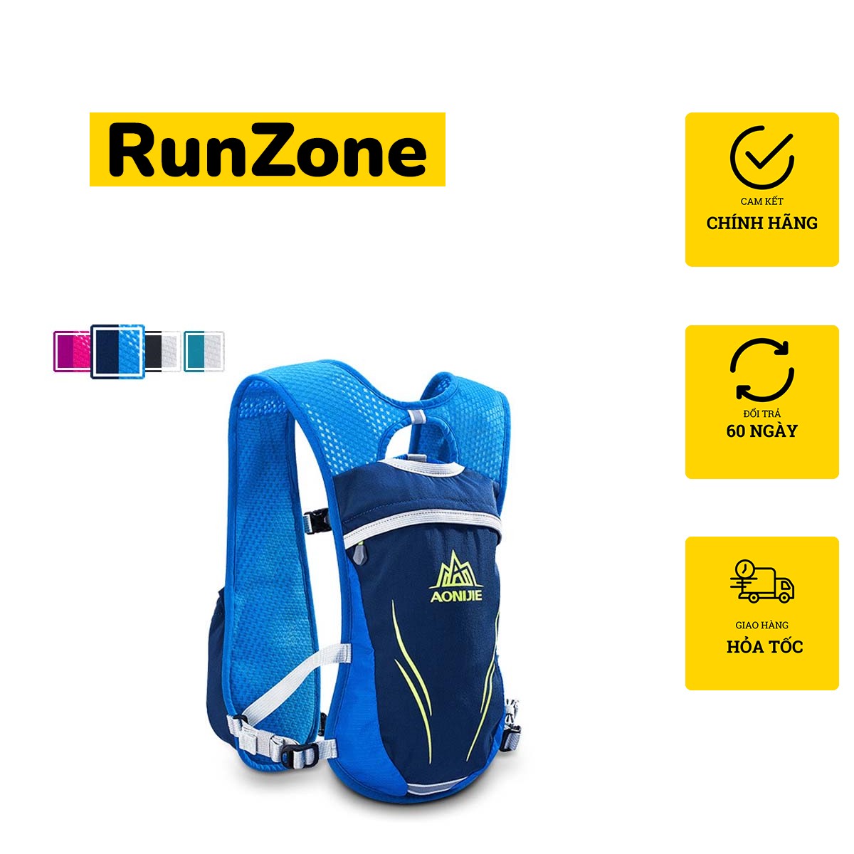 Balo chạy bộ chạy trail dung tich 5.5l aonijie e885 - runzone