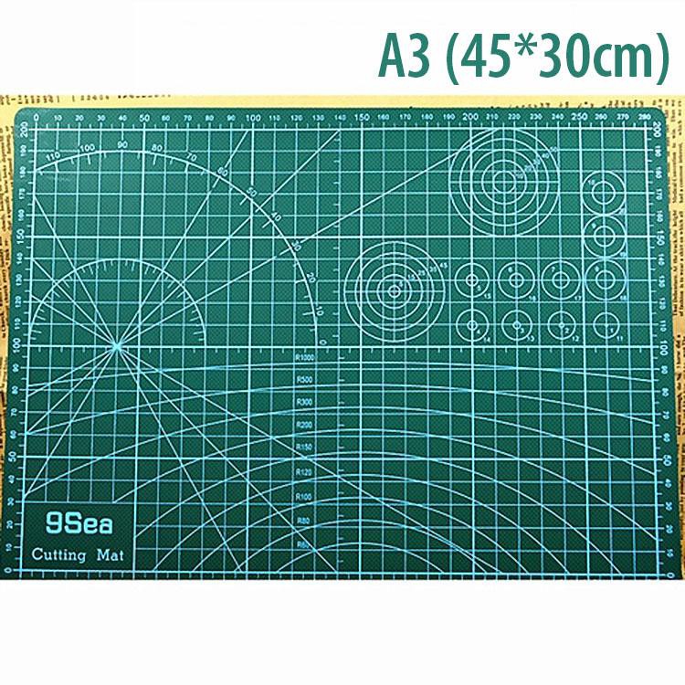 Tấm lót cắt giấy Cutting mat khổ A3/A4/A5 - Thớt cắt giấy kirigami