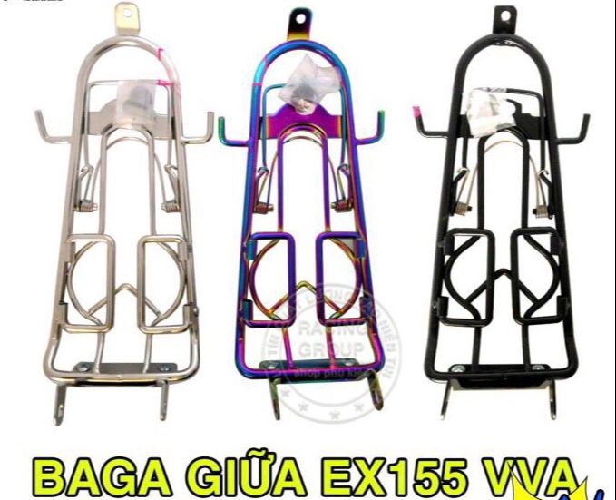Baga ex 155vva inox 10li cao cấp ( phụ tùng dọn xe )