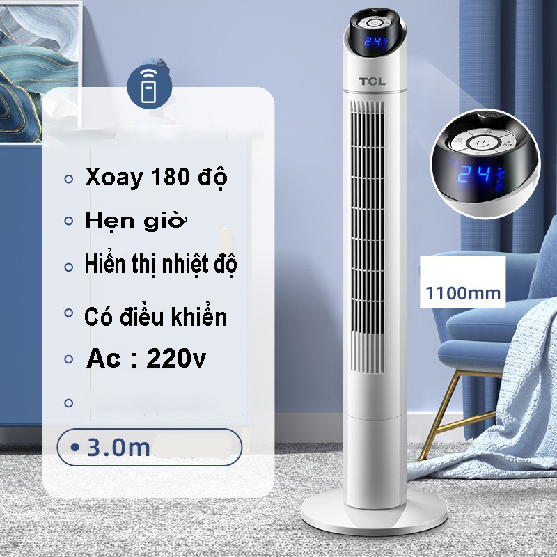 [HOÀN TIỀN 10%]Quạt điều hòa TCL- Quạt đứng - quạt tháp TCL - Quạt không cánh có điều khiển từ xa