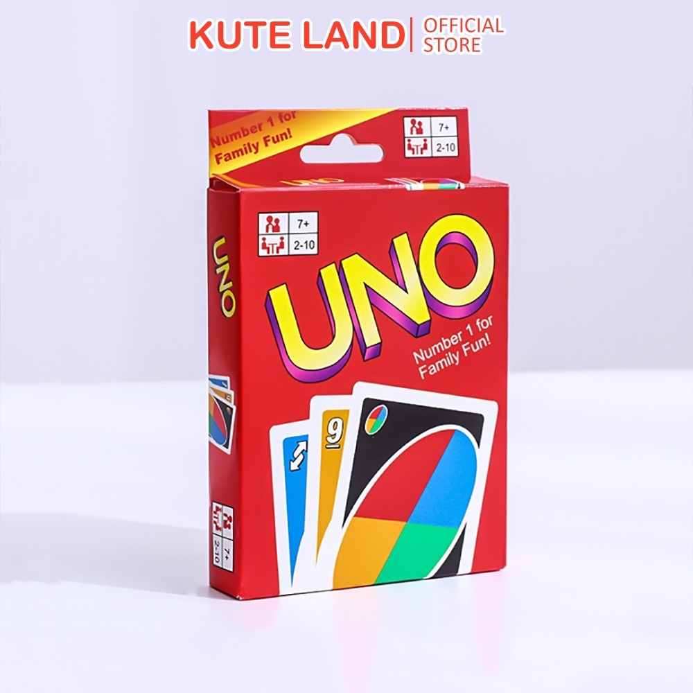 Bộ bài uno 108 lá giấy dày dặn chất lượng cao uno