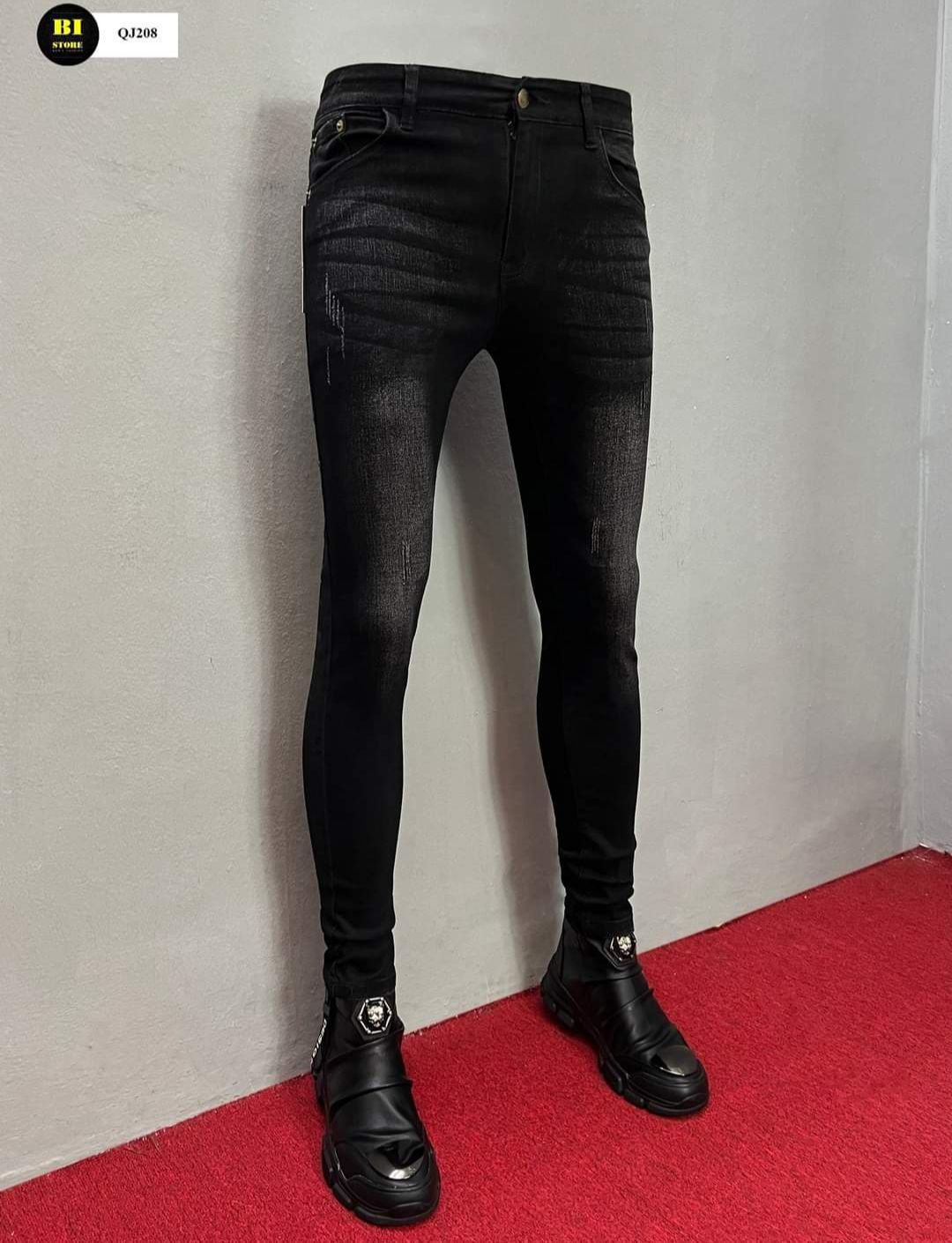 Quần jean nam cao cấp Hàng Quảng Châu trẻ trung chất vải cao cấp dày dặn mẫu mới nhất N77 FASHION