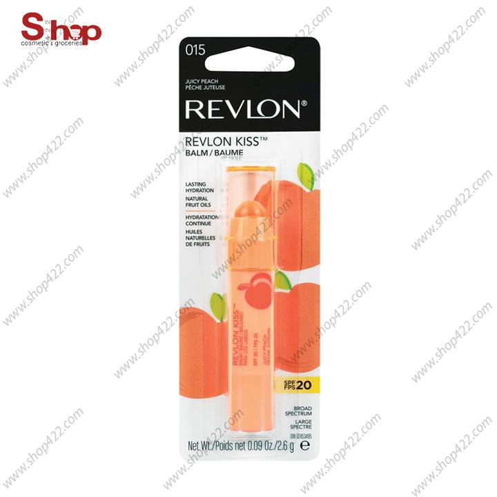 Son dưỡng môi revlon kiss balm juicy peach spf20