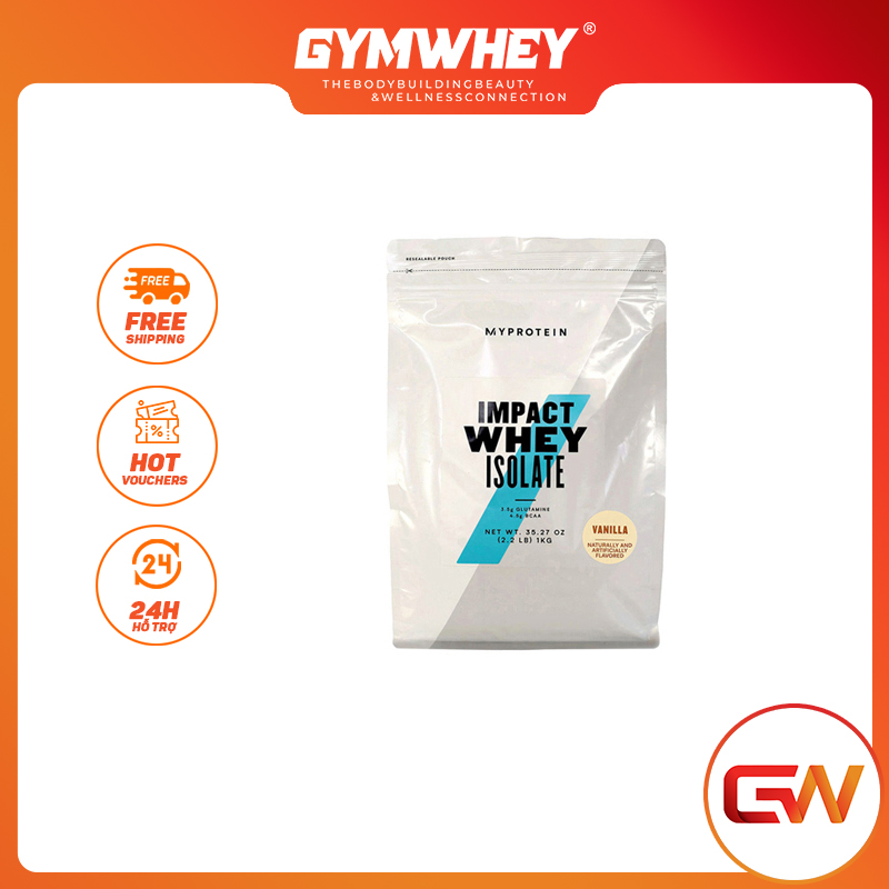 Impact whey isolate myprotein 11lbs sữa tăng cơ giảm mỡ - authentic 100%