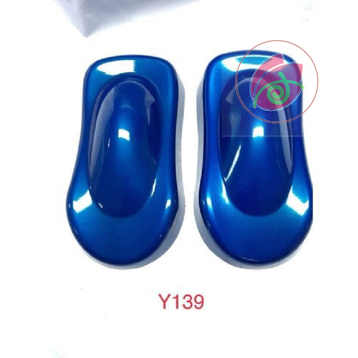 Combo Y139 Màu xanh dương candy Sơn xịt xe máy kháng xăng Samurai màu nước biển candy