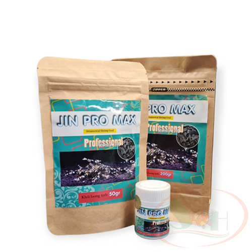 Thức ăn tép Min Jin Pro Max Shrimp Feed giàu đạm tăng trưởng tôm tép cảnh