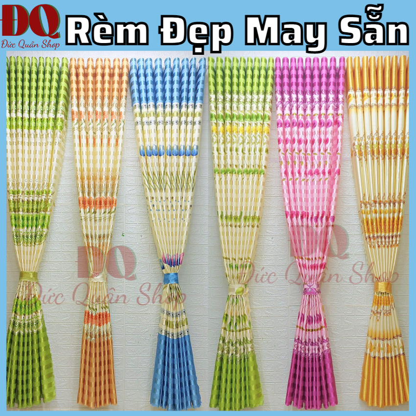 Rèm cửa giá rẻ size nhỏ Trang trí che cửa sổ phòng ngủ Treo cửa chính phòng khách nhiều mẫu tự chọn