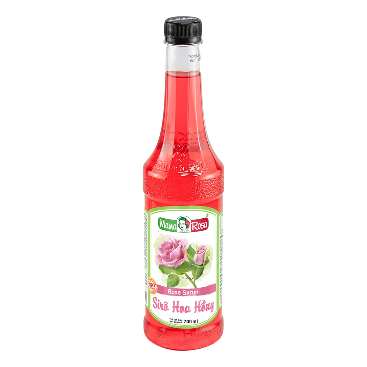 Siro Mama Rosa hoa hồng 700ml siro trà sữa, siro golden farm