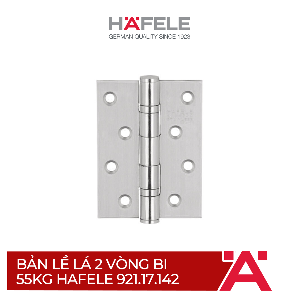Bản lề lá 2 vòng bi 55kg hafele 921.17.142
