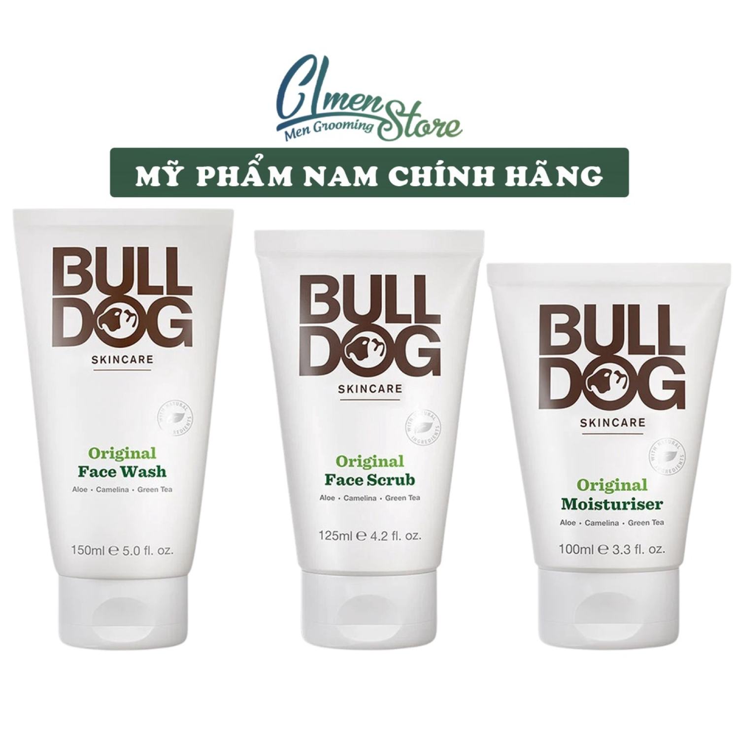 Da Thường Sản Phẩm Chăm Sóc Da Mặt Cho Nam Bulldog Skincare Original - Sữa