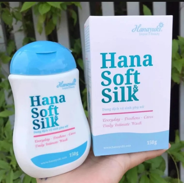 Dung dịch vệ sinh hana soft silk