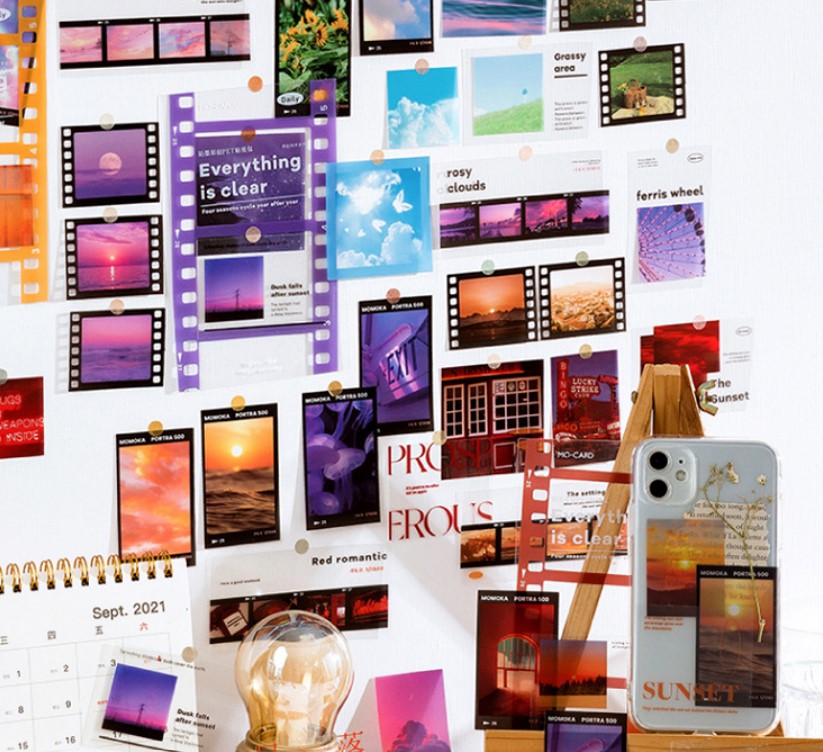 Sticker những thước phim trang trí điện thoại Be Tiny Stationeryđiện thoại