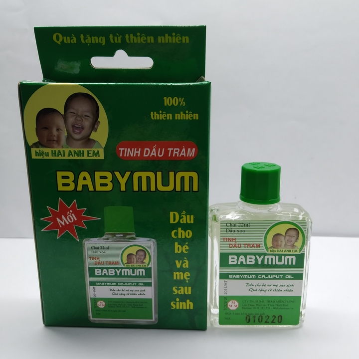 Tinh dầu tràm babymum - lọ 22ml