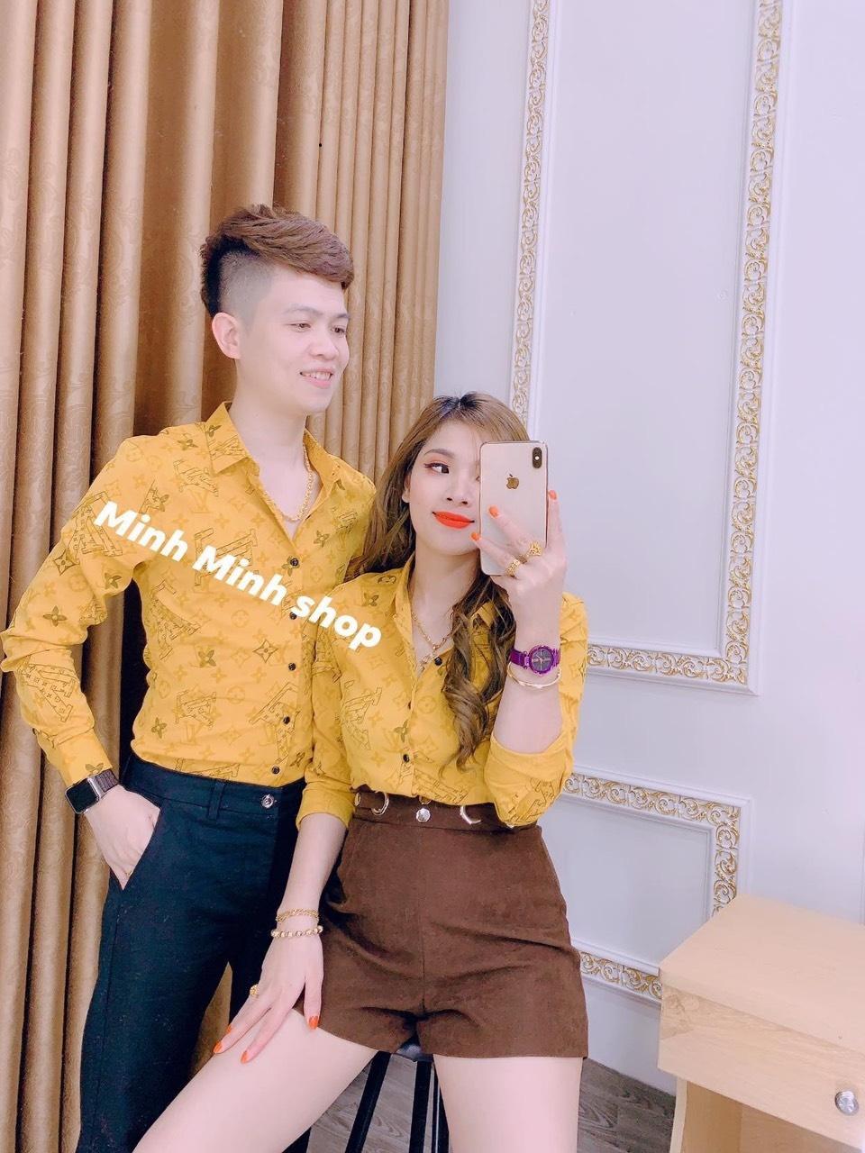 ÁO SƠ MI CẶP ĐÔI SIÊU PHẨM 2020 (GIÁ 1 ÁO)