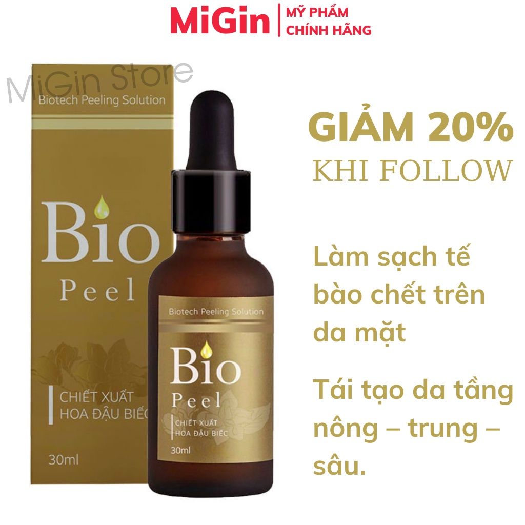 Bio Peel thay da sinh học mặt nạ peel da an toàn bằng công nghệ sinh học của mediworld