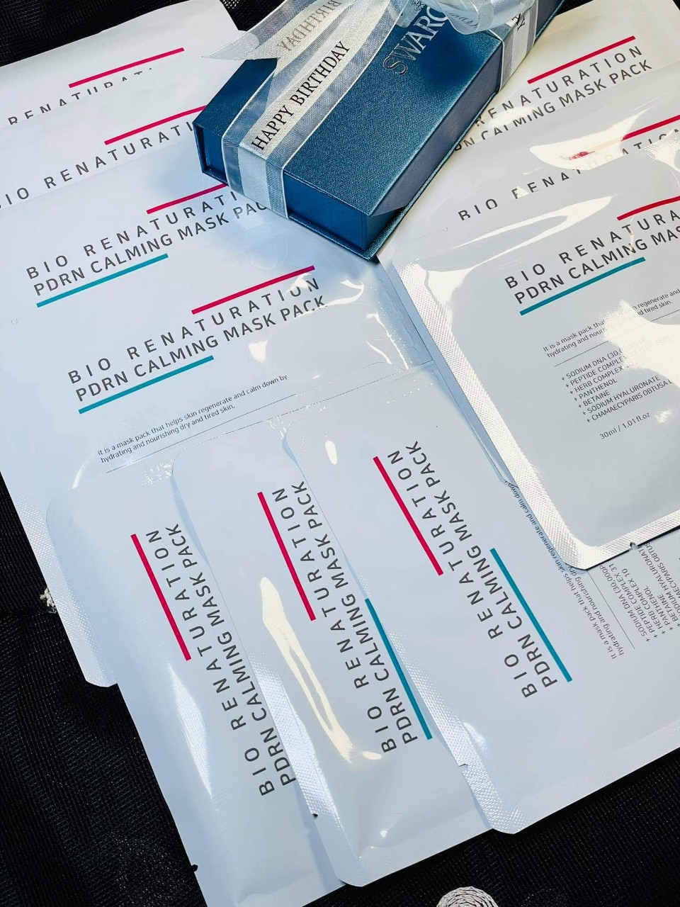 Mặt Nạ Tái Tạo Da USOLAB BIO RENATURATION PDRN CALMING MASK PACK (Bán Hộp)