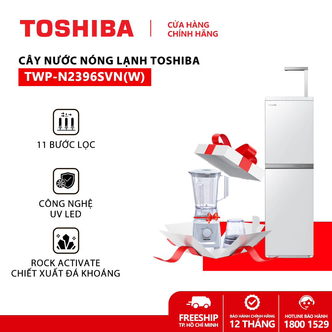 [FREESHIP HCM] Máy lọc nước RO Toshiba TWP-N2396SVN(W) 10 lõi - Bảo hành 2 năm
