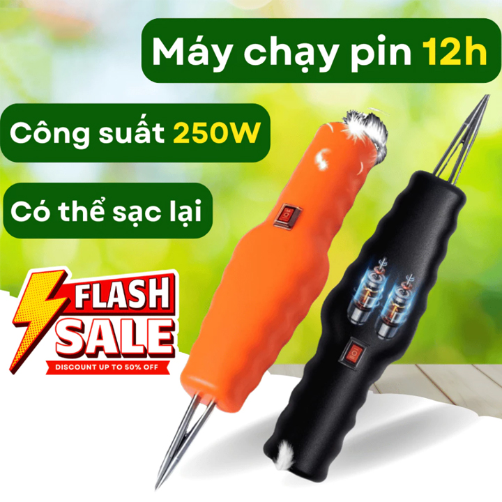  Máy Nhổ Lông Vịt Cầm Tay Máy Vặt Lông Vịt Gà Lông Măng tích điện 12h chống nước 