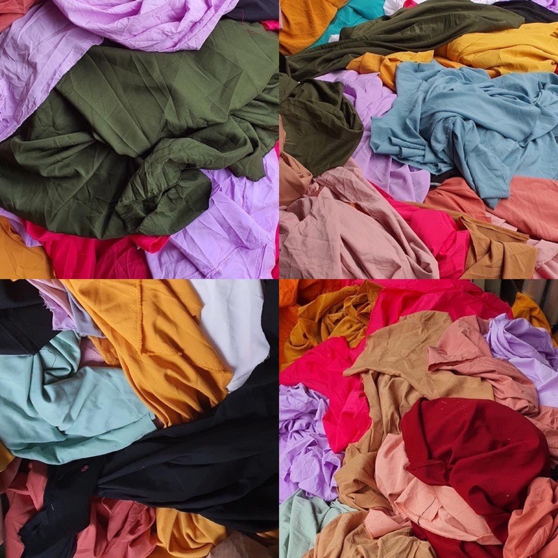 (Vải giá rẻ) Vải lót habutai mềm mịn giãn nhẹ chuyên lót may đầm váy áo bộ..