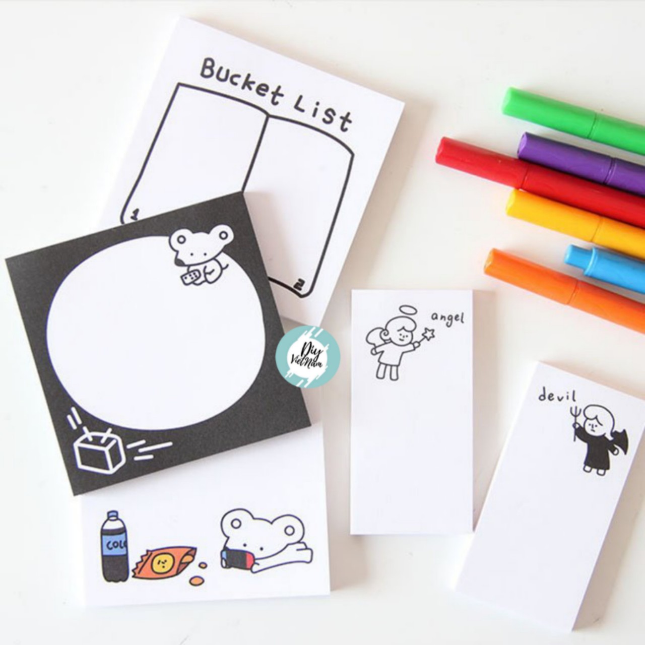 Giấy note little mouse