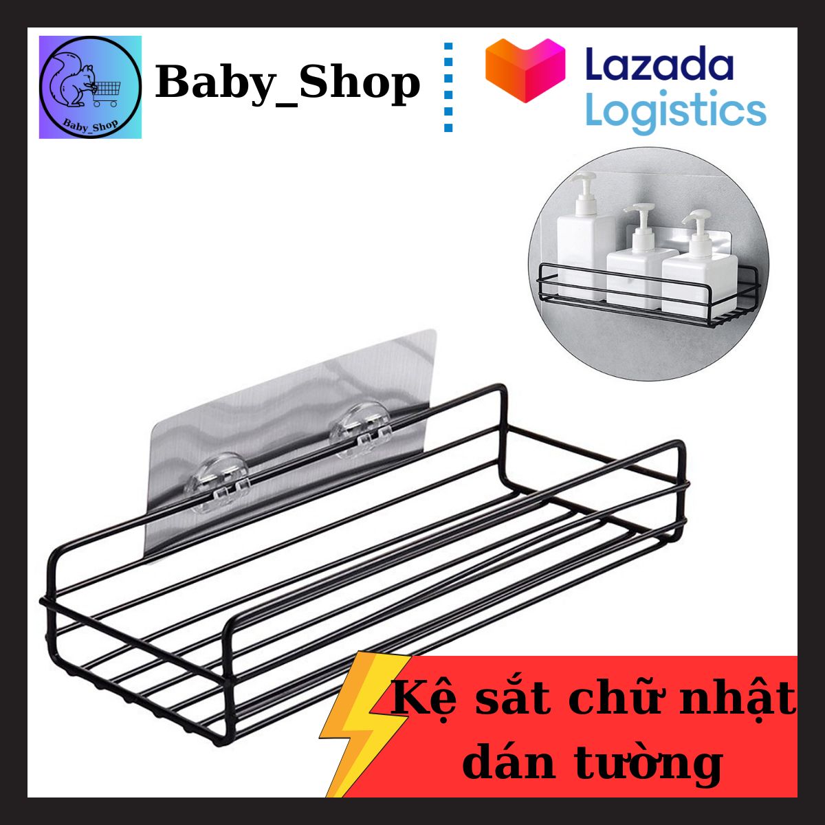 Kệ sắt đa năng, kệ đựng đồ. Kệ sắt chữ nhật đa năng để đồ nhà tắm - kệ đựng đồ đa năng, kệ cao cấp
