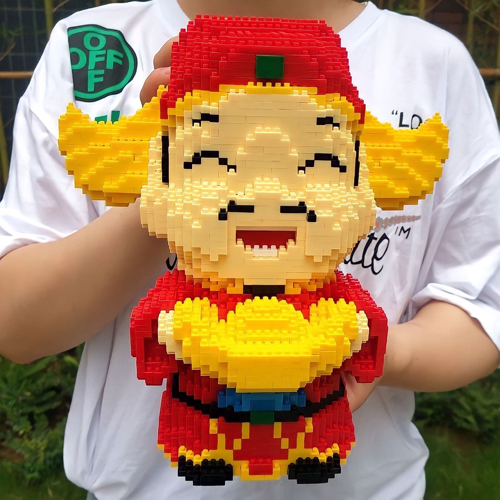 Cách lắp ráp Lego Ông Thần Tài