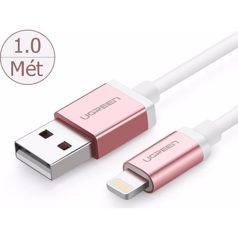 Cáp usb lightning 1m vỏ nhôm ugreen 10465