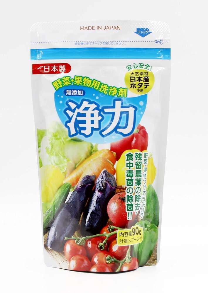 Bột rửa rau củ, thịt cá chiết xuất từ vỏ sò Jyoriko 90g