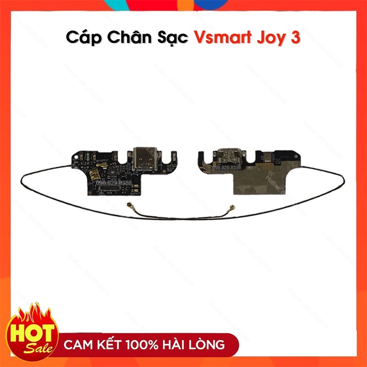 Cáp chân sạc vsmart joy 3 - bo sạc joy3 zin bóc máy | bảo hành lỗi 1 đổi 1