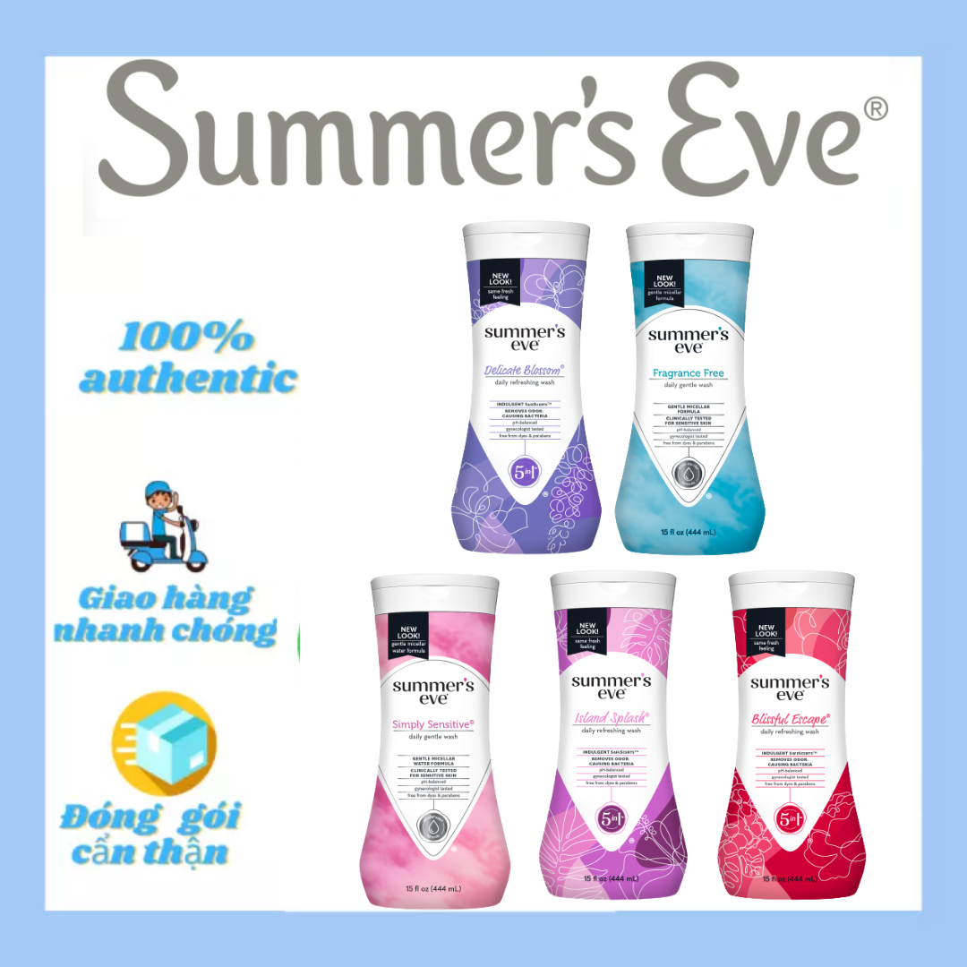 Dung Dịch Vệ Sinh Phụ Nữ Summer’s Eve Cleansing Wash