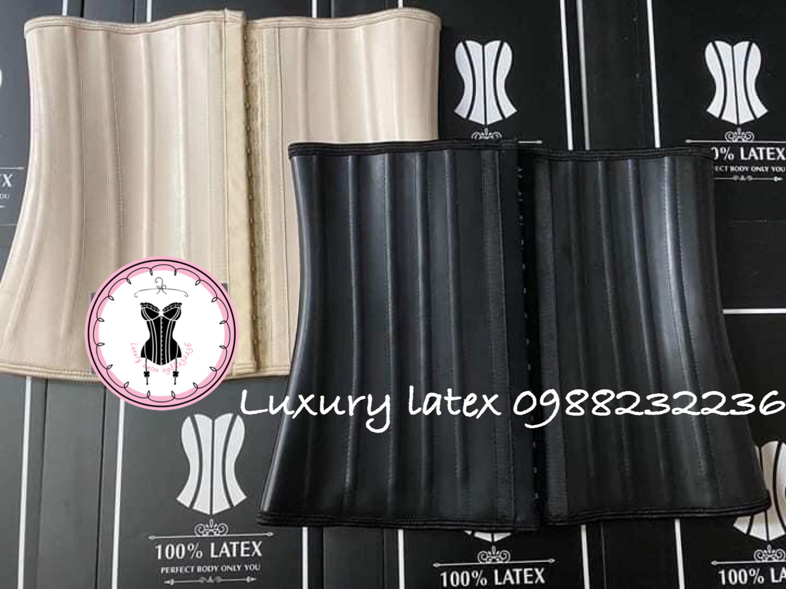 Đai nịt bụng Latex 25 xương 29cm
