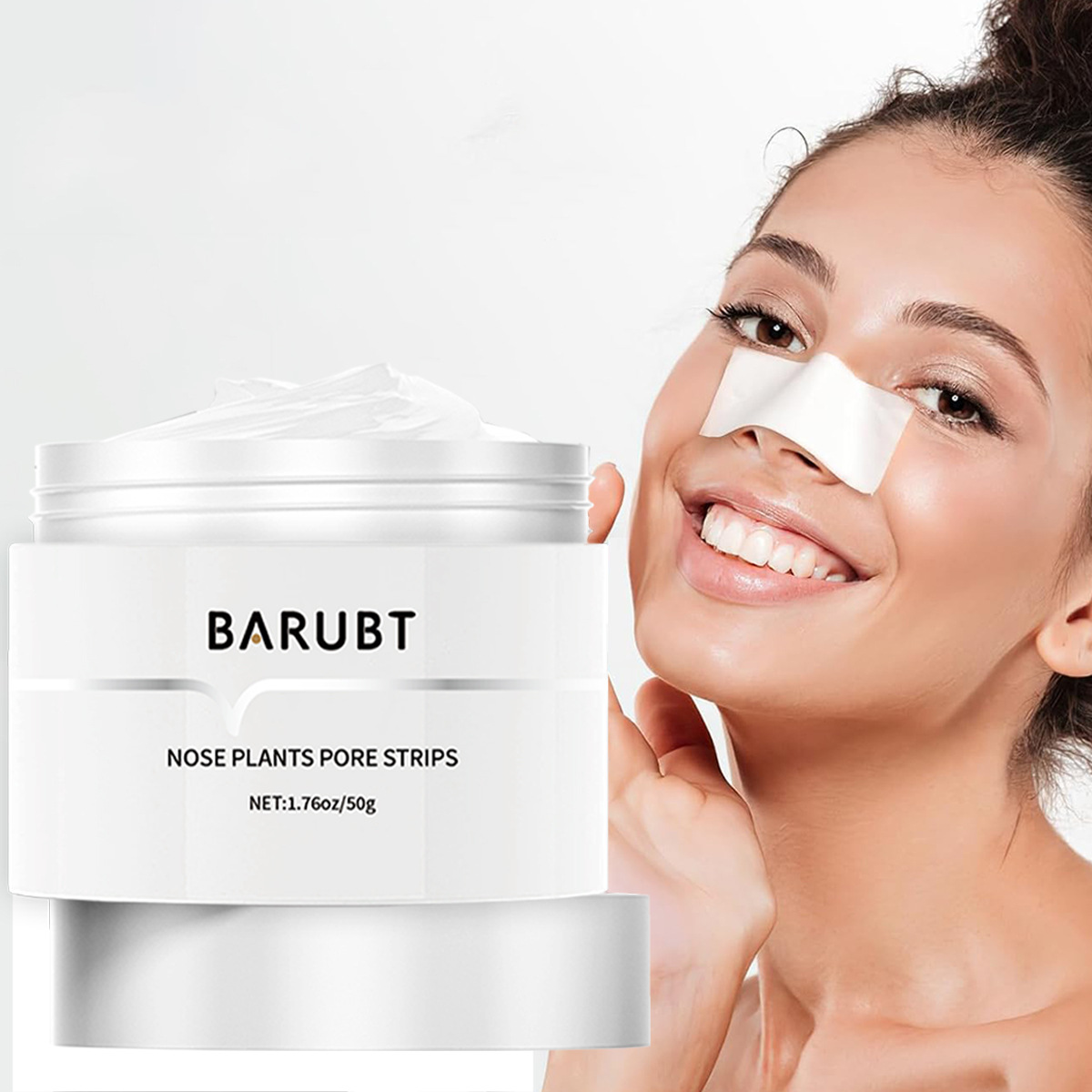 Xuyên Biên Giới BARUBT Mặt Nạ Tẩy Da Chết Loại Bôi, Mặt Nạ Bùn Làm Sạch Để Loại Bỏ Mụn Đen, Kem Dưỡng Da Nhẹ Nhàng Cân Bằng Lỗ Chân Lông